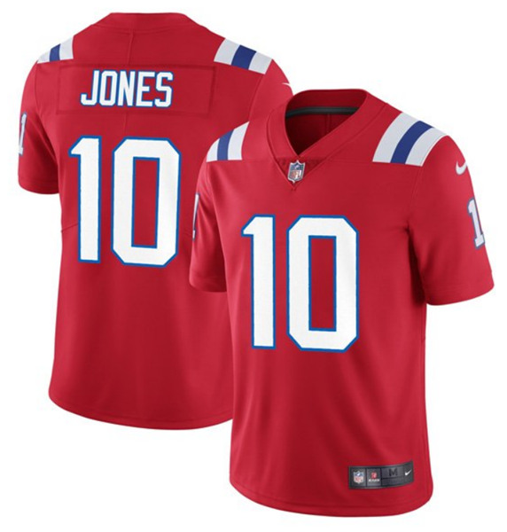Nike Patriots 10 Mac Jones Red Vapor Limited Jersey Dzhi,We sell and wholesale Nike Patriots 10 Mac Jones Red Vapor Limited Jersey Dzhi on line form chian!